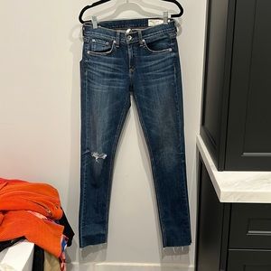 Rag & Bone Dre jeans distressed size 25 new w tags